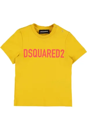 Dsquared2 T-shirt En Jersey De Coton Imprimé