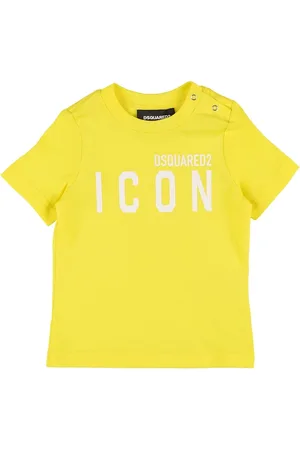 Dsquared2 T-shirt En Jersey De Coton À Imprimé Logo