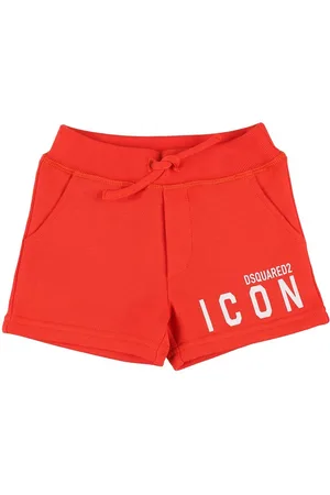Dsquared2 Short En Coton Imprimé Logo