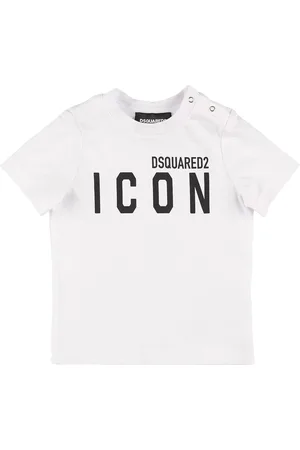 Dsquared2 T-shirt En Jersey De Coton À Imprimé Logo