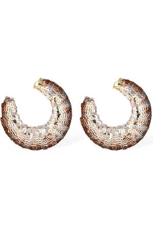 Tom Ford Grandes Créoles En Sequins Croissant