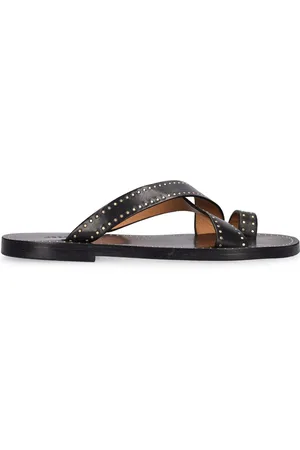 Isabel Marant Sandales Plates En Cuir Jinsay 10 Mm