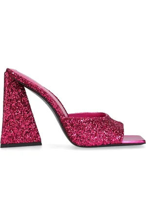 The Attico Mules Pailletées Devon 115 Mm