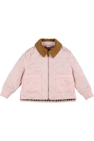 Burberry Doudoune Matelassée Avec Doublure À Carreaux