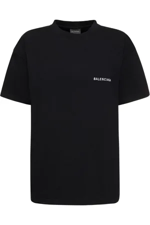 Balenciaga T-shirt En Coton Brodé À Coupe Medium