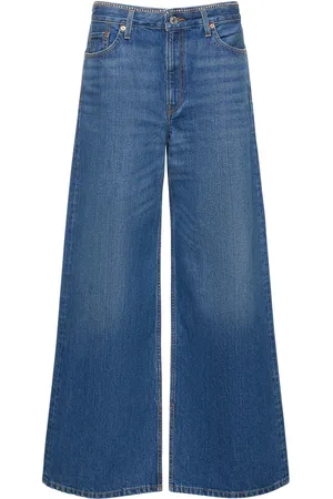 RE/DONE Jean Loose En Coton Taille Basse