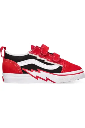 Vans top scratch rouge