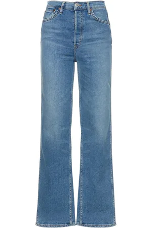 RE/DONE Jean Droit Loose Taille Haute 90s