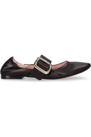Roger Vivier Chaussures Plates En Cuir Choc Babies 5 Mm