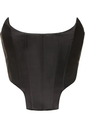 GIUSEPPE DI MORABITO Bustier En Satin Stretch