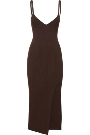 Michael Kors Robe Midi En Crêpe De Viscose