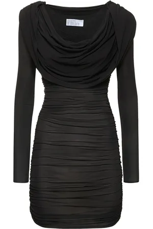 GIUSEPPE DI MORABITO Robe Courte En Jersey De Viscose À Capuche