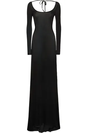 GIUSEPPE DI MORABITO Robe Longue En Jersey De Viscose Stretch