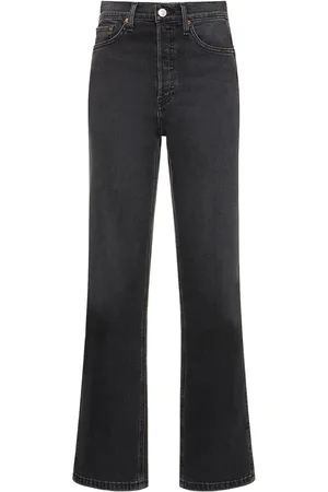 RE/DONE Jean Loose En Denim Taille Haute 90s