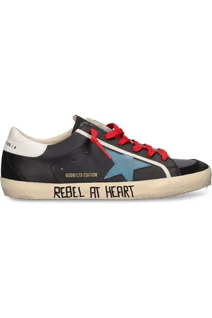 BONPOINT Sneakers À Lacets En Cuir Basket Star