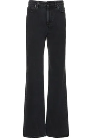Burberry Jean Droit En Denim De Coton Bergen