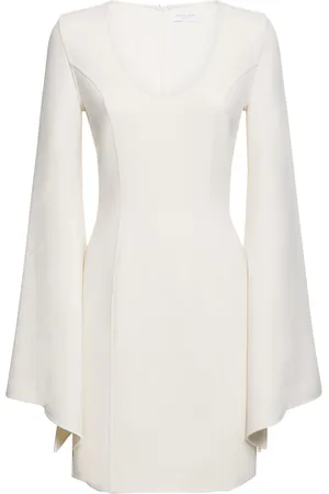 Michael Kors Robe En Crêpe De Laine À Manches Cloches