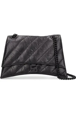 Balenciaga Sac Moyen En Cuir Matelassé Avec Chaîne