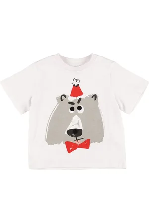 Stella McCartney T-shirt En Coton Biologique Avec Appliques