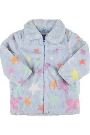Stella McCartney Manteau En Fausse Fourrure De Polyester Recyclé