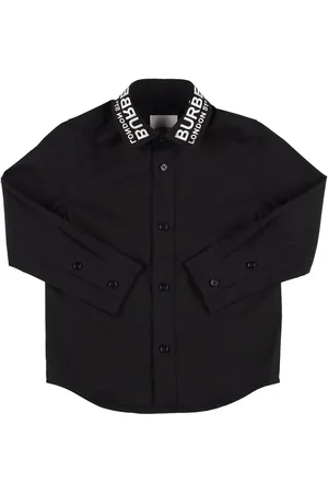 Burberry Chemise En Popeline De Coton Mélangé