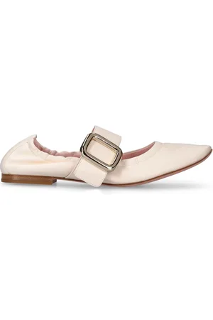 Roger Vivier Chaussures Plates En Cuir Choc Babies 5 Mm