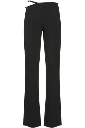 GCDS Pantalon En Viscose Mélangée Ajourée Bling