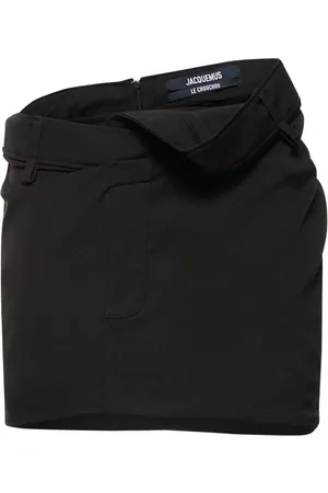 Jacquemus Jupe Courte En Crêpe De Laine La Mini Jupe Bahia