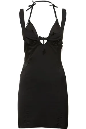 Jacquemus Robe Courte En Satin De Viscose La Robe Ciceri