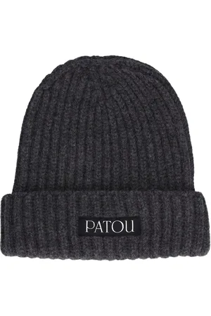 Patou Bonnet Côtelé En Laine Et Cachemire