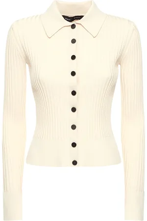 Proenza Schouler Polo En Maille Côtelée De Viscose Mélangée