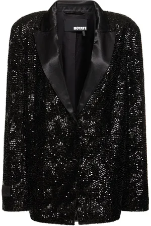 ROTATE Blazer Oversize En Sequins