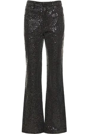 ROTATE Pantalon En Sergé À Sequins