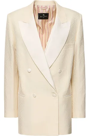 Etro Veste En Jacquard À Double Boutonnage