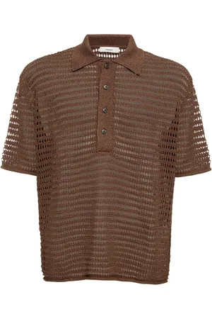 COMMAS Polo À Manches Courtes En Crochet