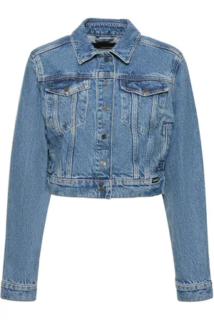 ROTATE Veste Oversize En Denim De Coton