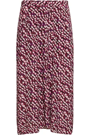 Marant Etoile Jupe Longue En Viscose Imprimée Eolia
