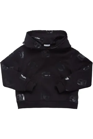 Dolce & Gabbana Sweat-shirt En Coton Imprimé Logo À Capuche
