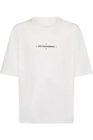 Dolce & Gabbana T-shirt Oversize En Jersey De Coton