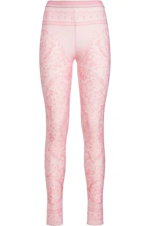VERSACE Legging En Lycra Impimé Barocco