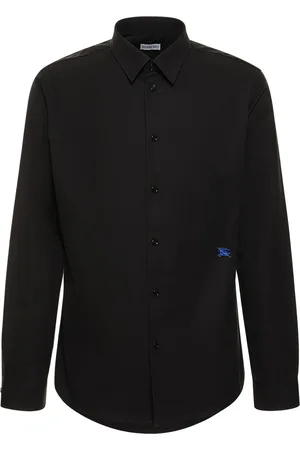 Burberry Chemise En Coton À Logo