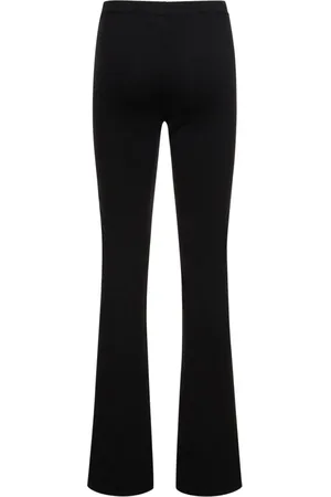 MAGDA BUTRYM Pantalon Droit En Maille De Laine Mélangée