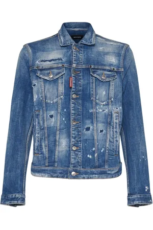 Veste en best sale jean homme dsquared