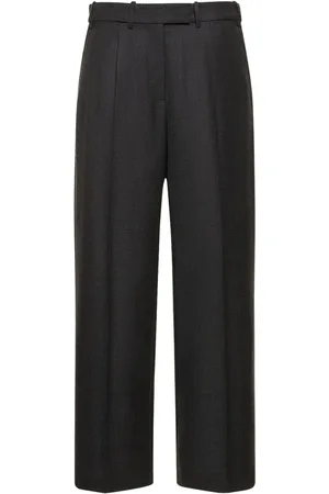 The Row Pantalon En Laine Roan