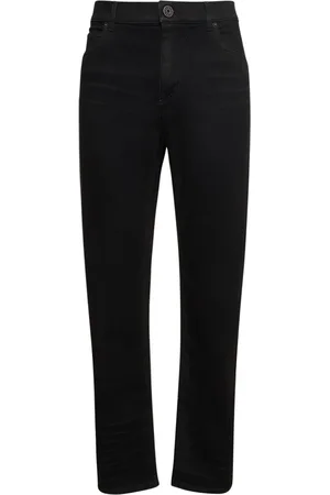 Balmain Pantalon Regular En Denim De Coton
