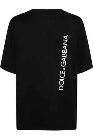 Dolce & Gabbana T-shirt En Jersey De Coton À Logo