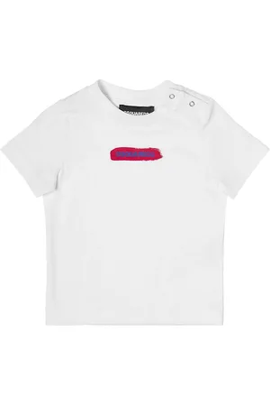 Dsquared2 T-shirt En Jersey De Coton Imprimé