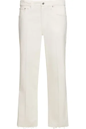 Lanvin Jean Droit En Denim De Coton 21 Cm
