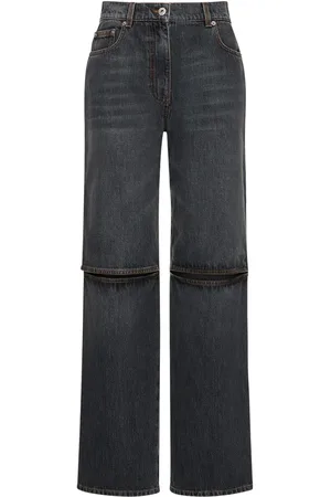 J.W.Anderson Jean Bootcut En Denim Ajouré