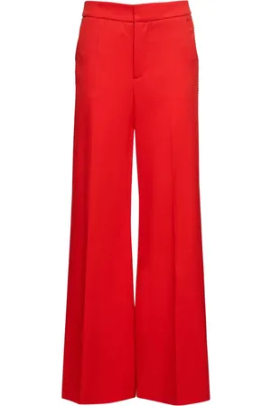AREA Pantalon En Laine Embellie